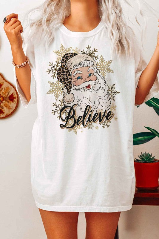 BELIEVE CHRISTMAS GRAPHIC TEE / T-SHIRT