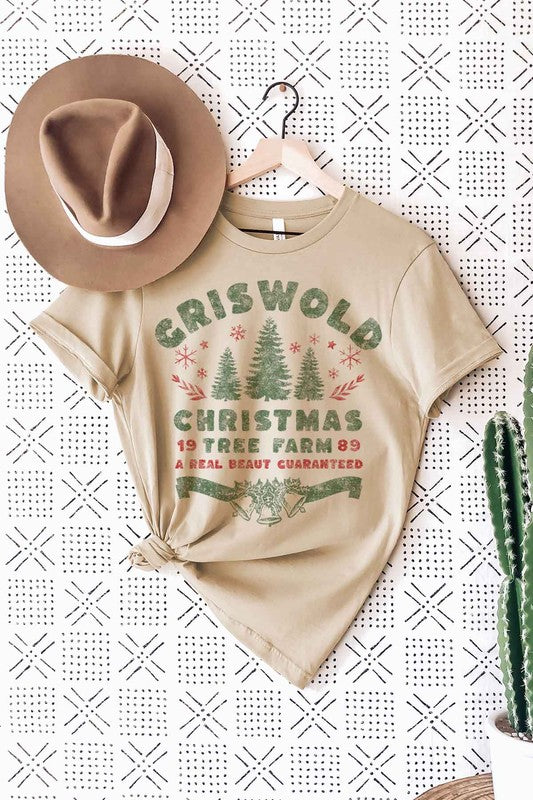 CHRISTMAS GRAPHIC PLUS SIZE TEE / T-SHIRT