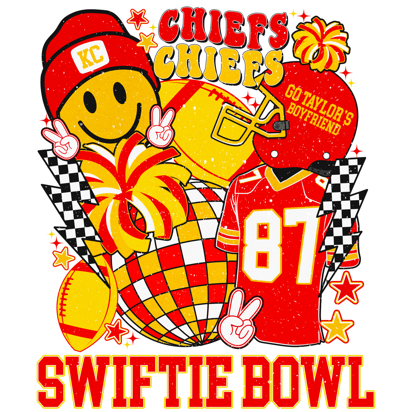 Custom Tees (Go Chiefs)