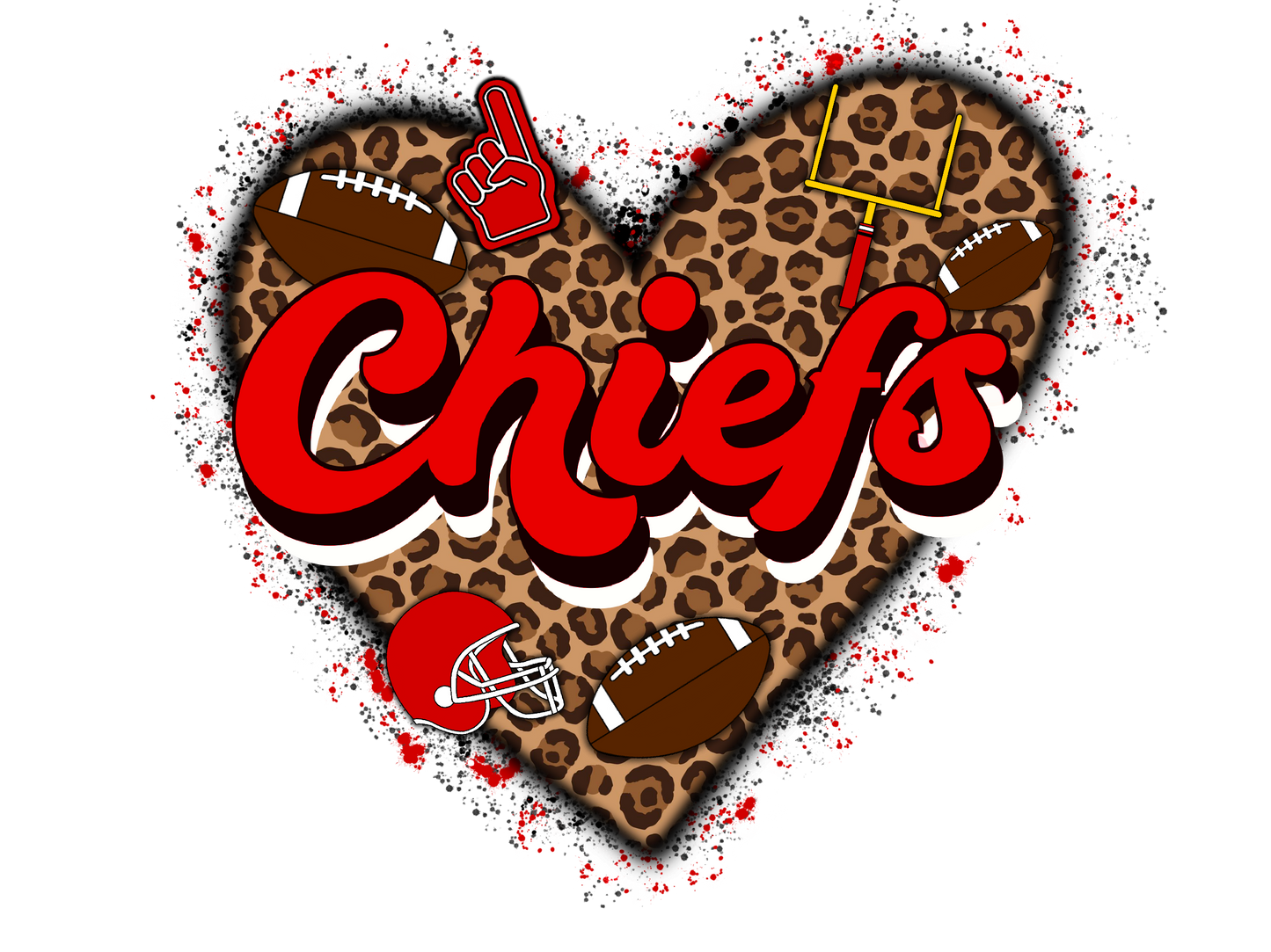 Custom Tees (Go Chiefs)