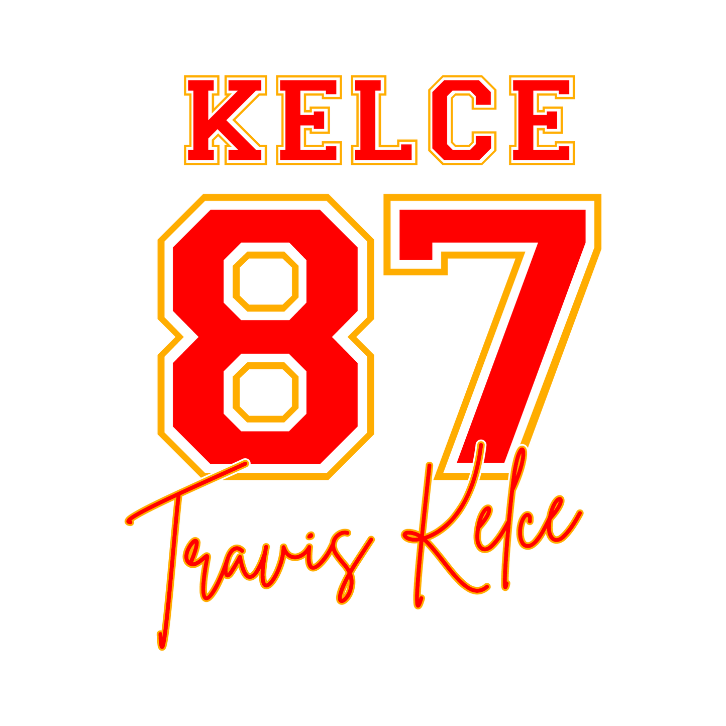 Custom Tees (Go Chiefs)