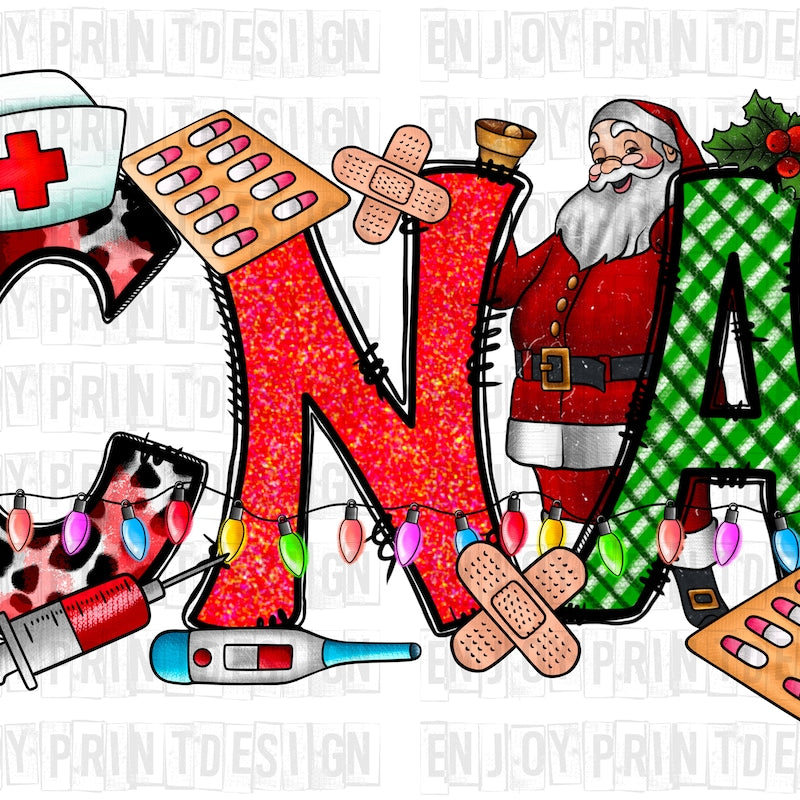 Custom Christmas Tees (Medical Field Edition)