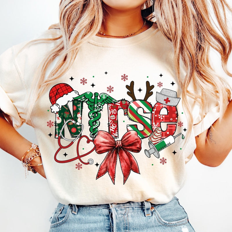 Custom Christmas Tees (Medical Field Edition)