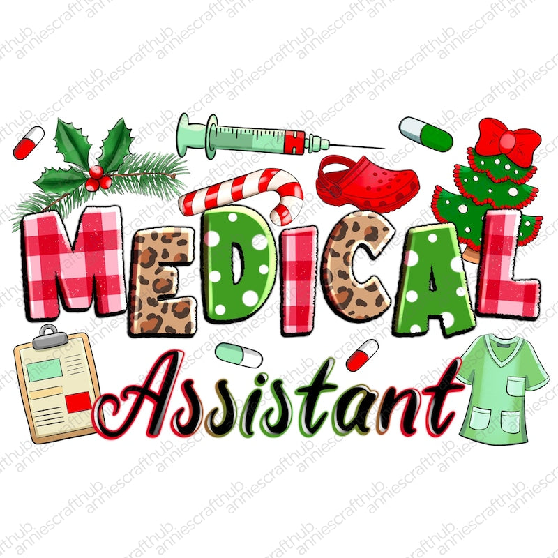 Custom Christmas Tees (Medical Field Edition)